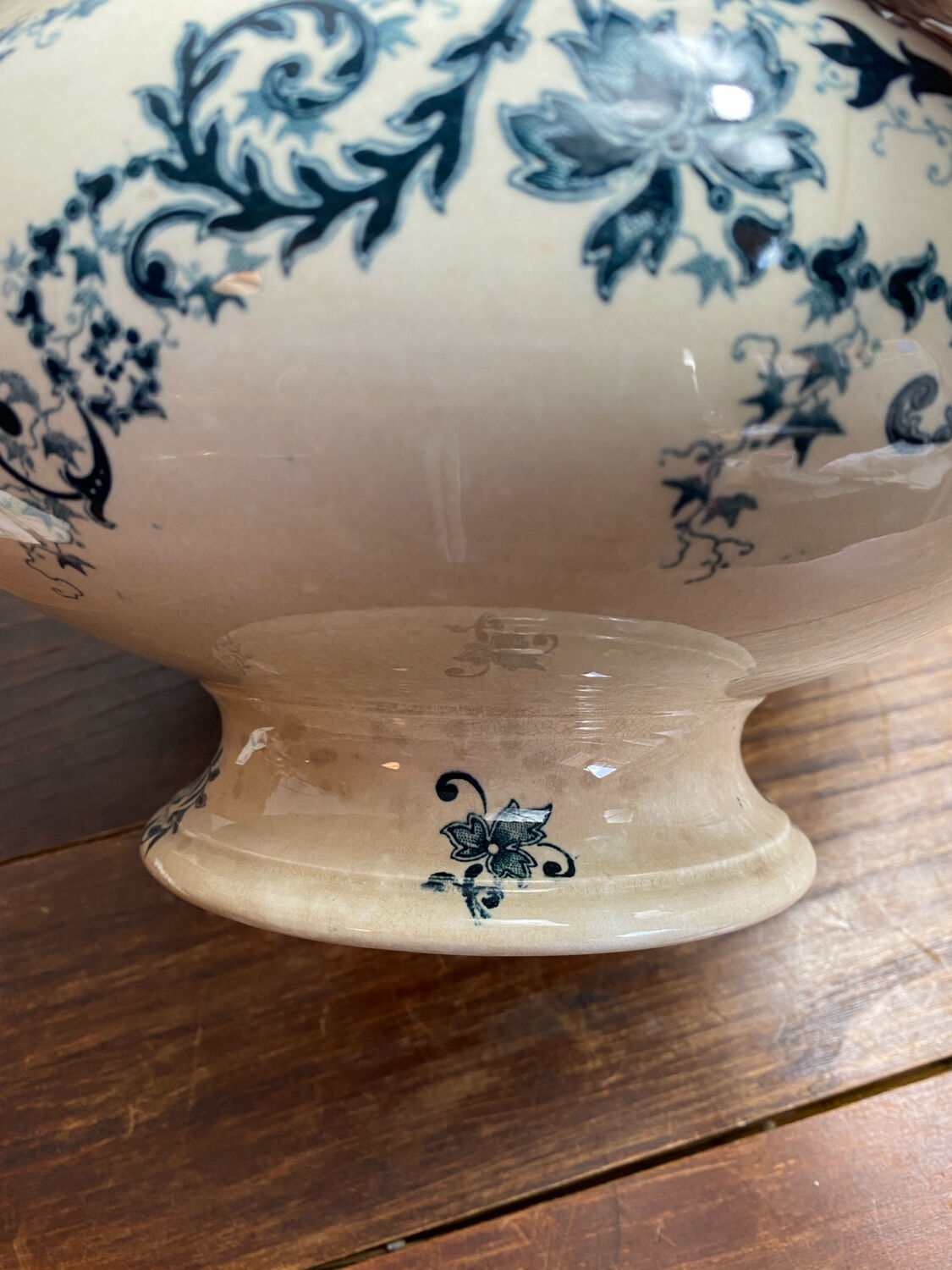 Soup tureen, ironstone, Sévigné, HB & Co.