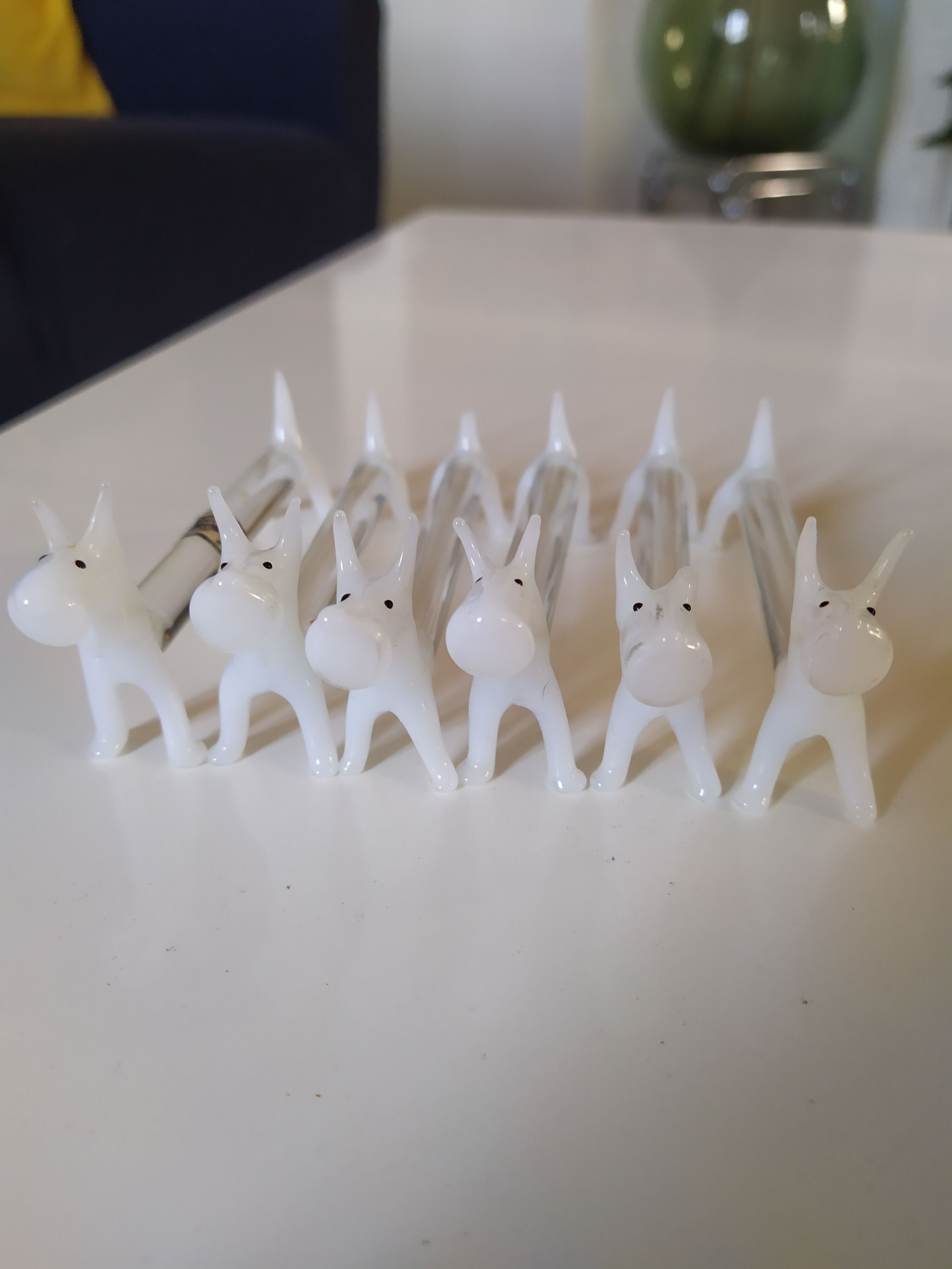 Set of 6 knife rests