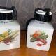 Vintage German porcelain spice pots