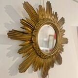 Golden sun mirror