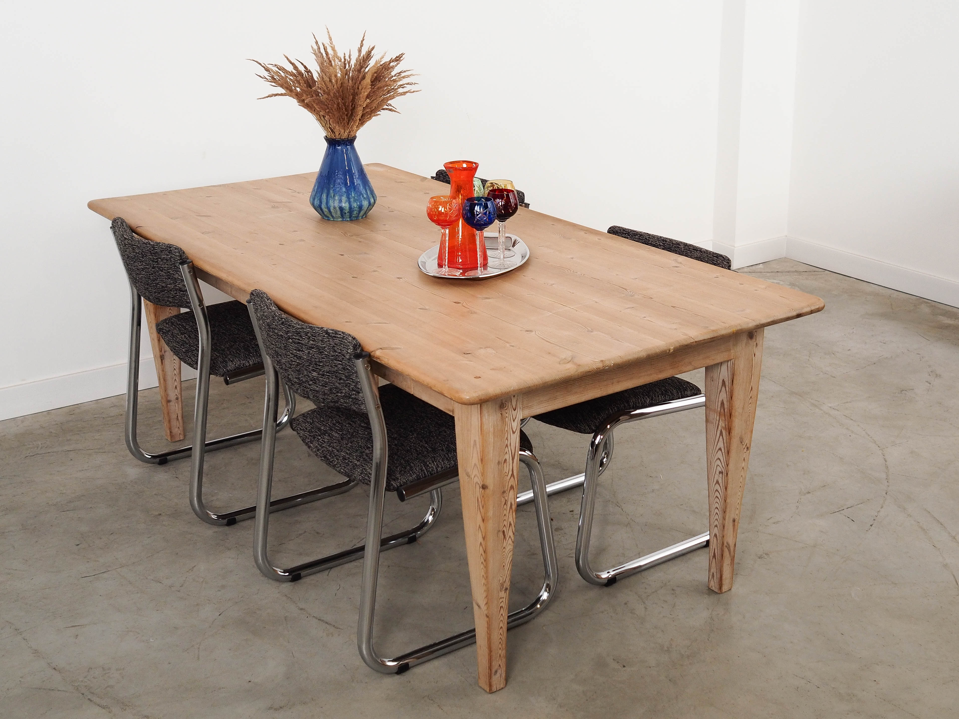 Pine table, Danish design, 1990s, made in Denmark