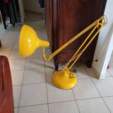 Large Yellow Metal Modular Lamp
