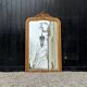 Louis XV style mirror in stuccoed and gilded wood, circa 1880
