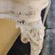 Magnificent console in Gustavian style / Shabby chic patinated.
