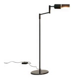 Haloprofile floor lamp from the vintage space age by V. Frauenknecht for Swisslamps International, 1970s.