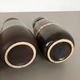 Set of four vintage pottery fat lava "242-22" vases made by Scheurich, Germany