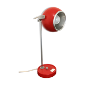 Eyeball red foot lamp years 70