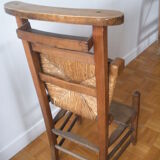 Paire de chaises en bois