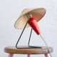 Mid Century Czech Table Lamp by Helena Frantova for Okolo, 1950s