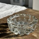 Small glass ashtray in the shape of a flower France Reims Brand MO