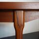 Scandinavian teak dining table 1960s