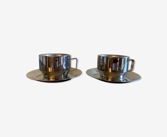 Tasses à café inox