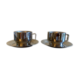 Tasses à café inox