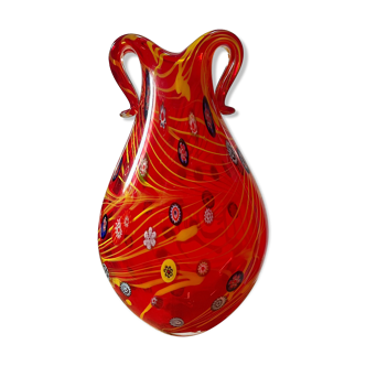Murano glass vase