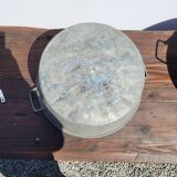 Zinc basin 43cms in diameter