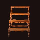 Library stepladder Oak Late 18th - early 19th century