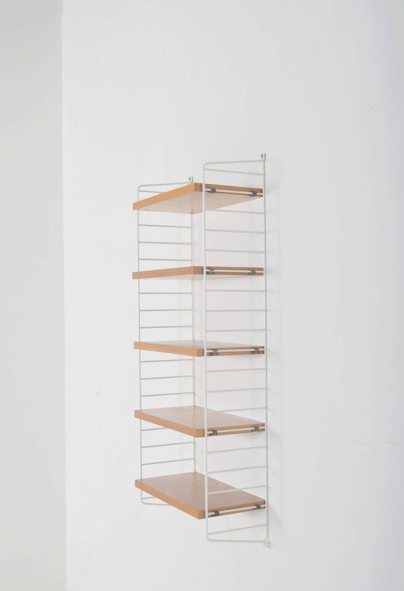Swedish wall shelf designed by Kasja & Nils Nisse Strinning, 1950s
