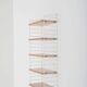 Swedish wall shelf designed by Kasja & Nils Nisse Strinning, 1950s