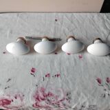 Set of 4 porcelain handles