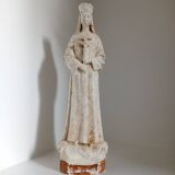 Statuette plâtre signée Pommier