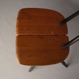 Chaises longues Pirkka par Ilmari Tapiovaara pour Laukaan Puu. Lot de 2