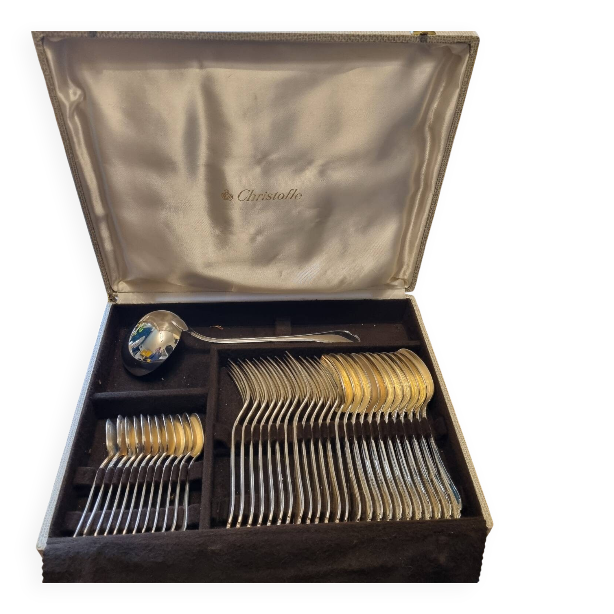 Christofle cutlery set model Rubans