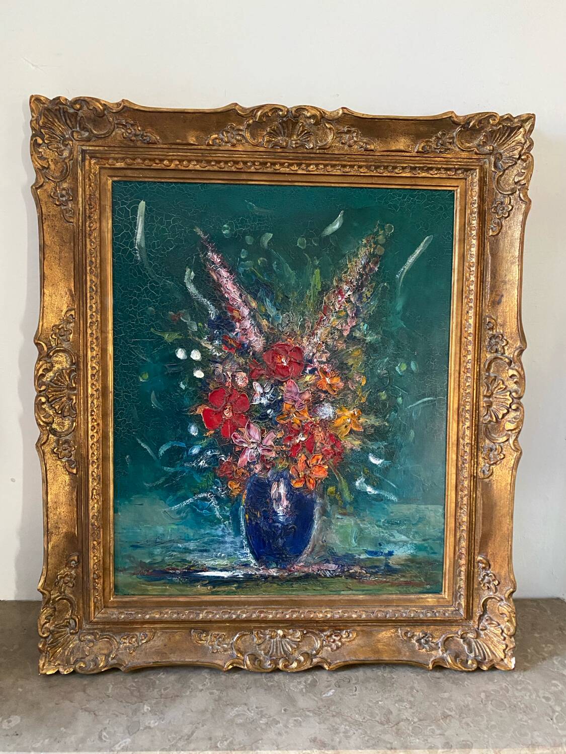 Nature morte signée Emile Gérard