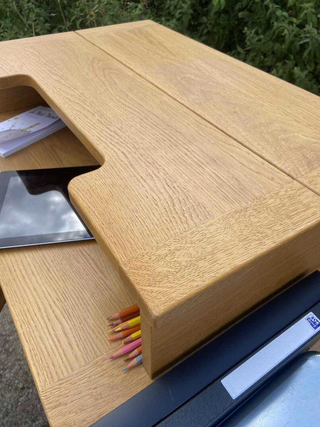 Wooden desk