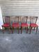 (Lot) 4 Chaises Bistrot Baumann