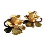 Pair candlesticks dabbling