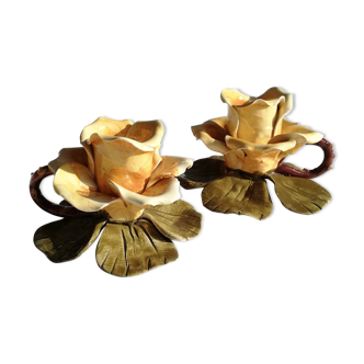 Pair candlesticks dabbling