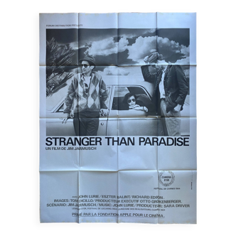 Original cinema poster "Stranger than Paradise" Jim Jarmusch 120x160cm 1984