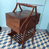 Vintage sewing worker