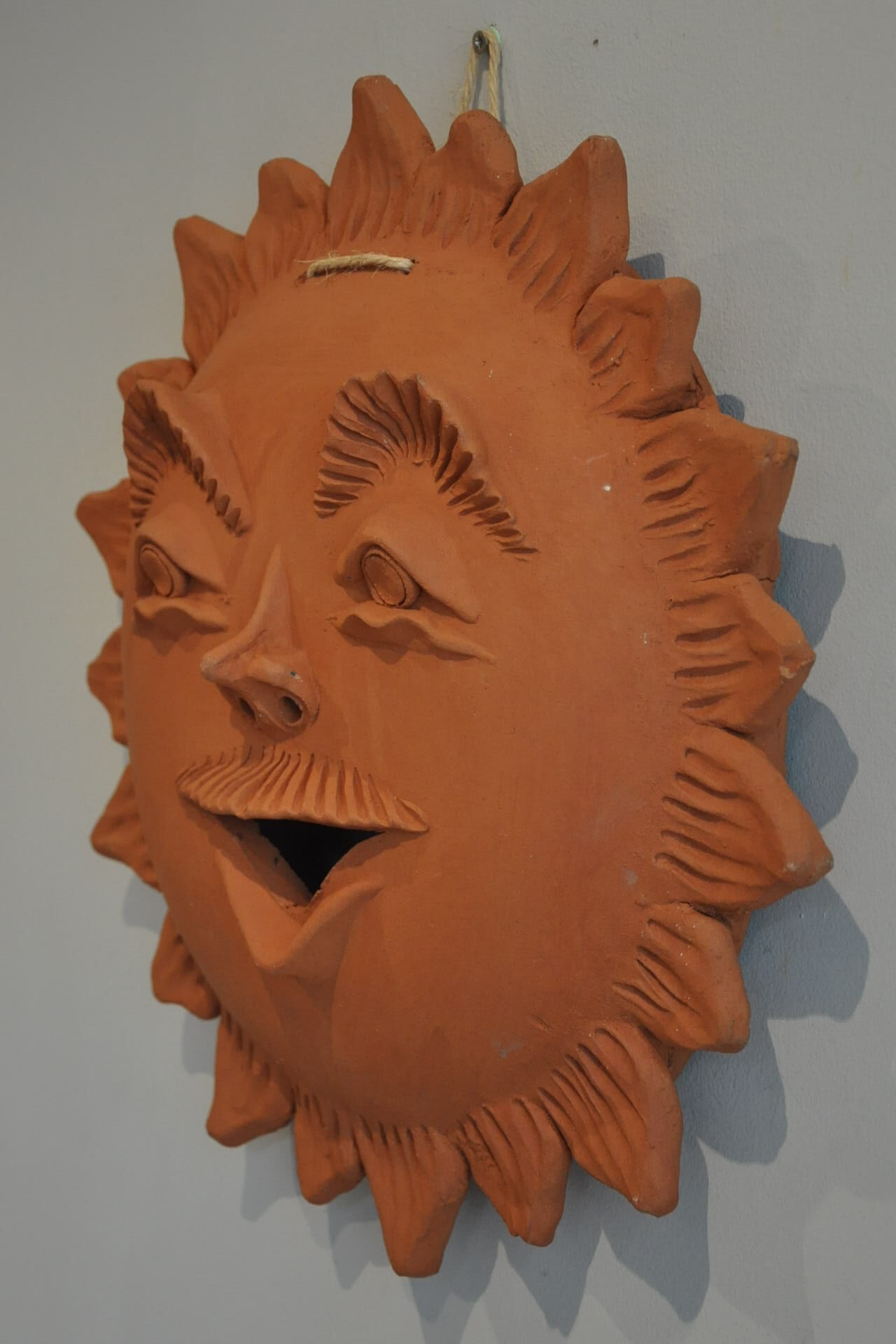 Ceramic hanging sun