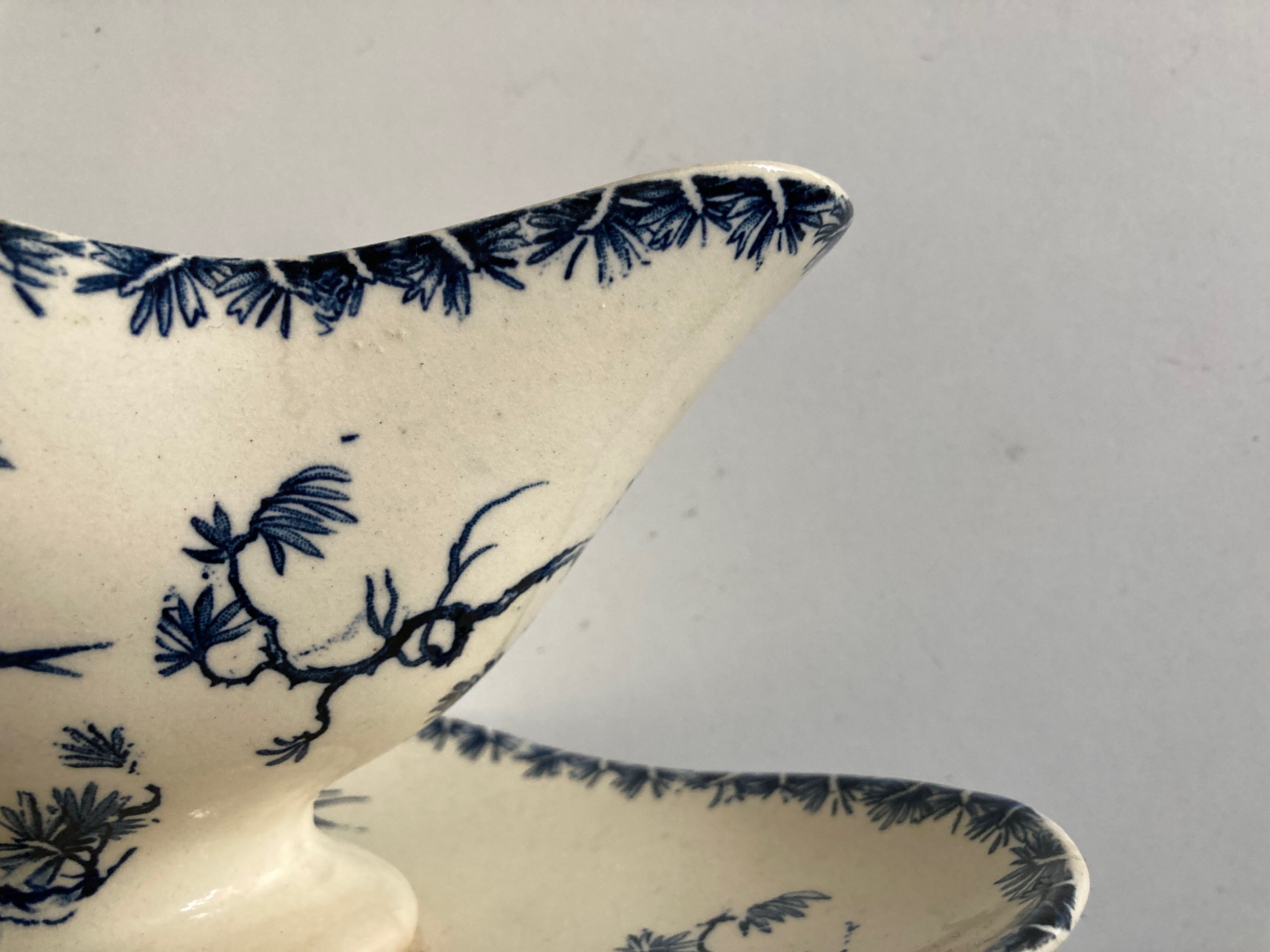 Gien bird décor 1900