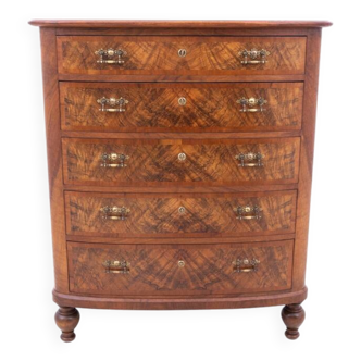 Chest of drawers, Scandinavia, mid-19th century. Antique.