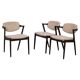 Dining Chairs attributed to Kai Kristiansen for Schou Andersen, Denmark, 1950s, Set of 3