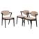 Dining Chairs attributed to Kai Kristiansen for Schou Andersen, Denmark, 1950s, Set of 3