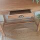 Table de ferme en bois un tiroir