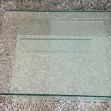 Glass coffee table