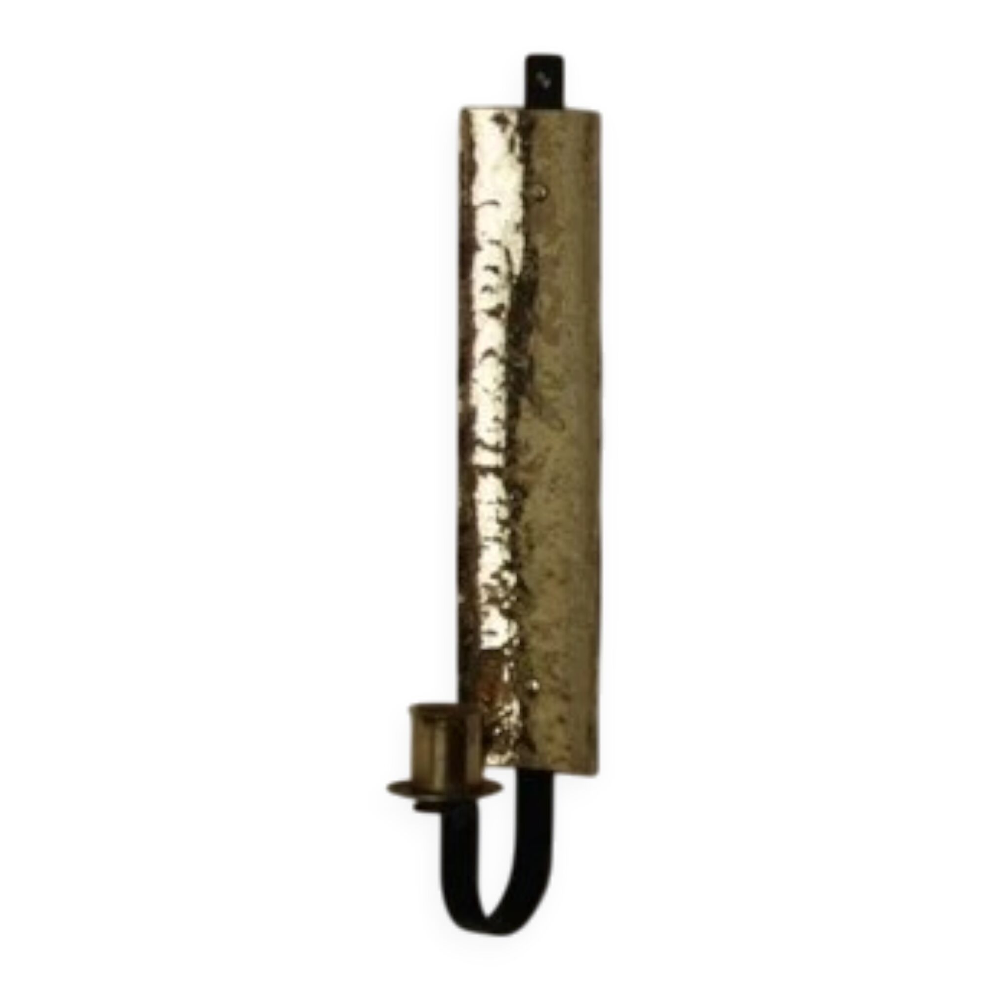 Single Swedish Mixed Metal Sconce