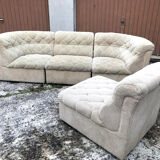 Laauser sofa and armchairs set of modules from the 60s/70s vintage