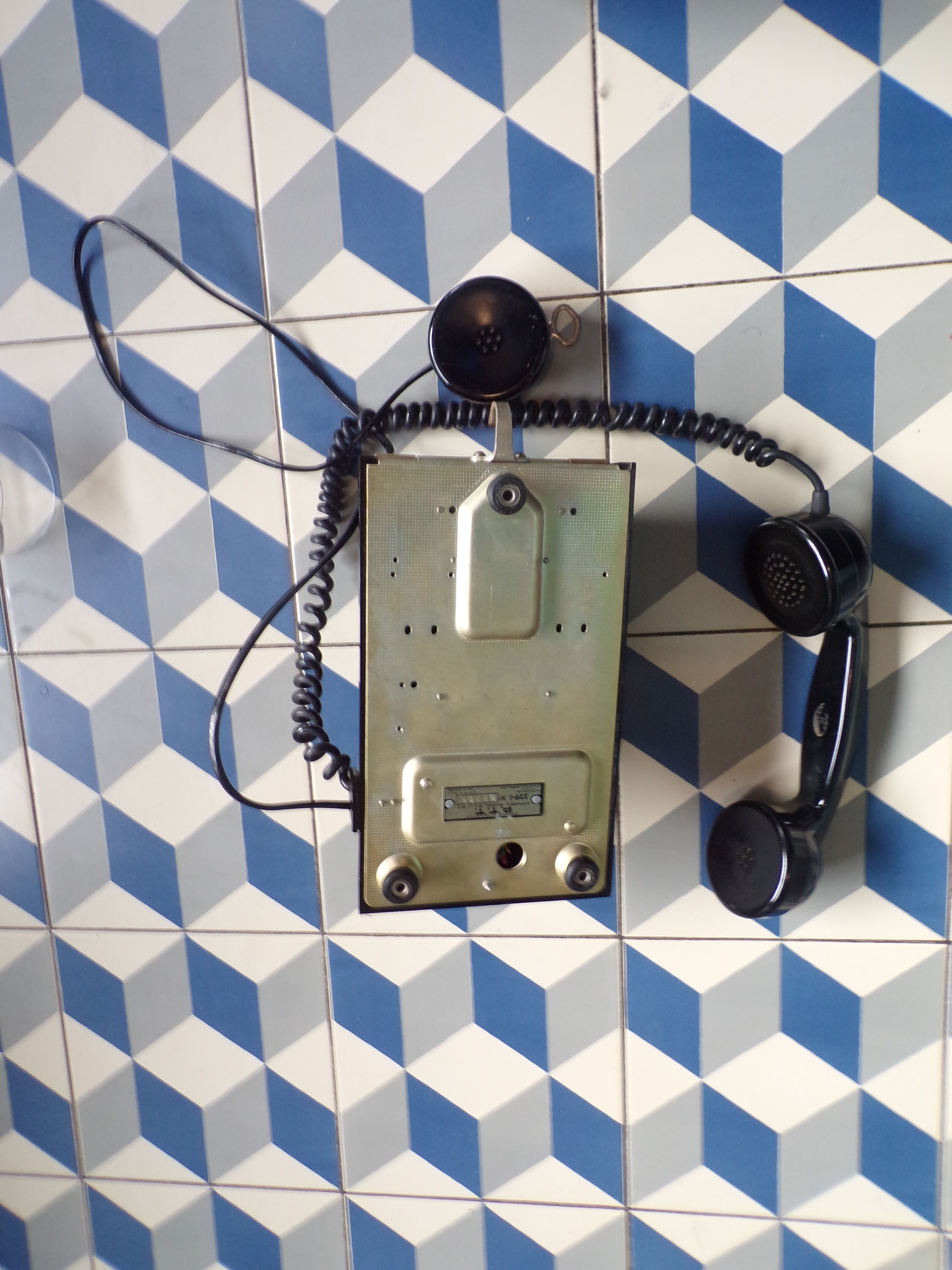 Bakelite wall phone