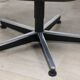 Charles Pollock leather office chair, Knoll edition, 1970