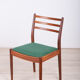 Chaises de salle à manger en tissu et teck par Victor Wilkins pour G-Plan, années 1960, ensemble de 6.