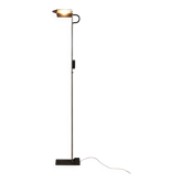 Vintage floor lamp in brass-plated metal, design, Italy, 1980s