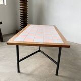 50s tiled coffee table