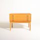 Commode en frêne suédois par Hylte, années 1960