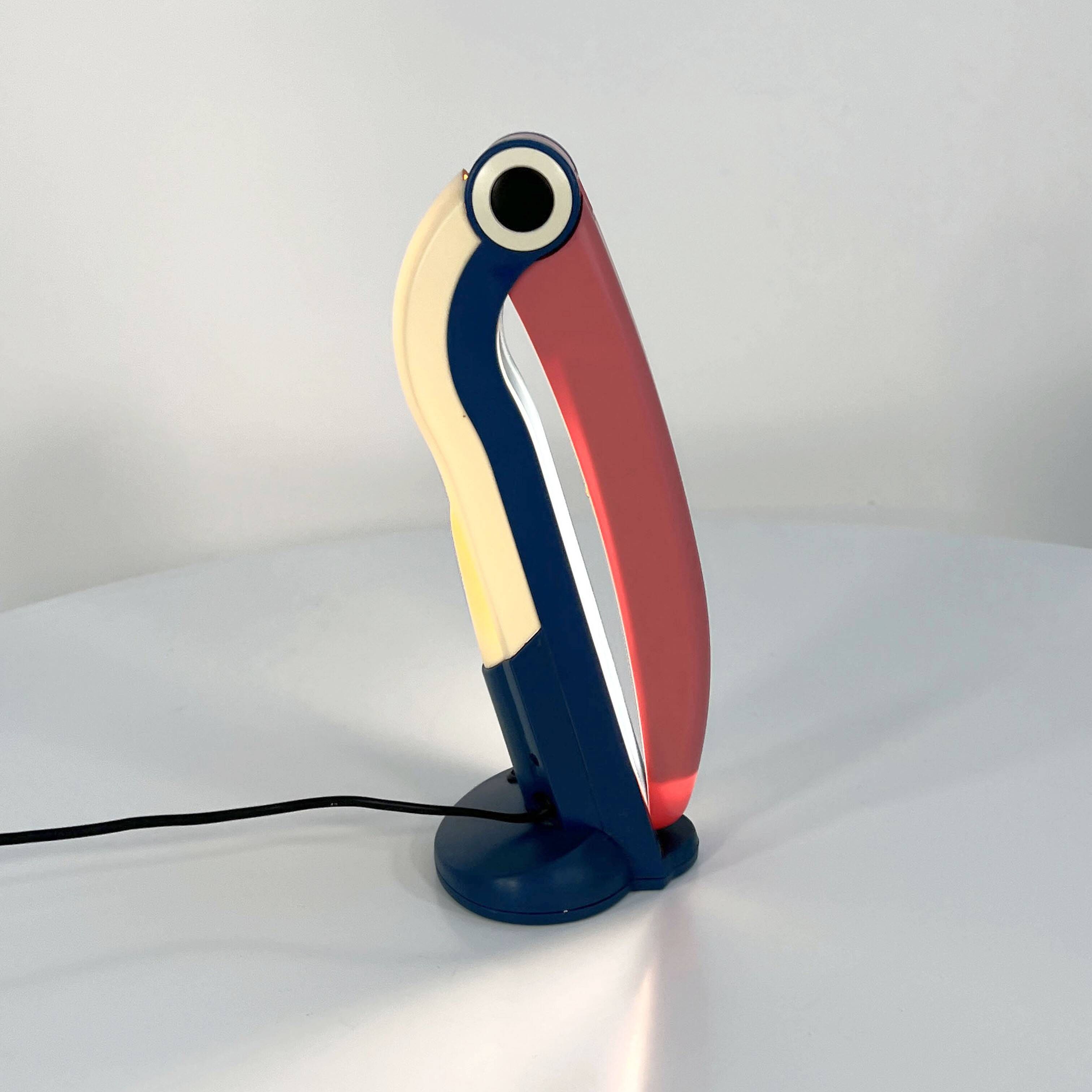 Toucan Lamp by H.T. Huang for Huanglite, 1980