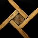 Vintage Scandinavian style pine ball coat rack
